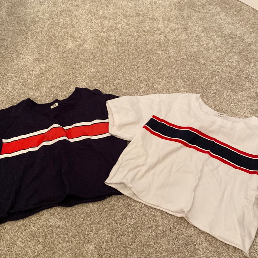 garage cropped t shirts
